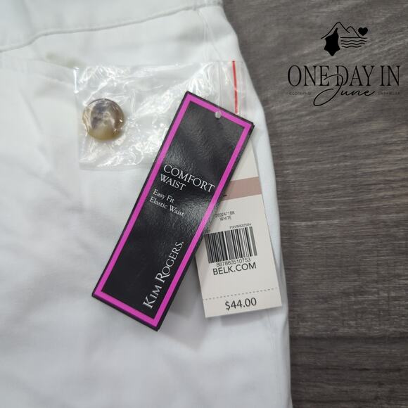 Kim Rogers Comfort Waist Capri Pants Size 12 - Picture 2 of 6